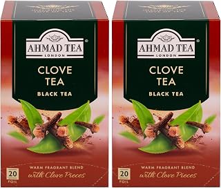 سعر ومواصفات Ahmad Tea Clove Tea 20 Teabags (Pack of 2) (B0DKTLCX68) على Amazon EG