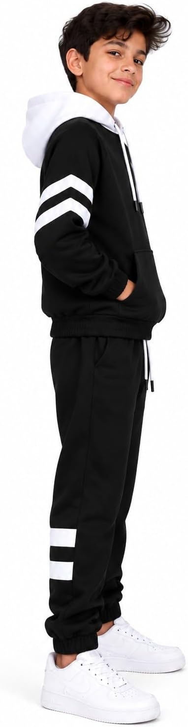 سعر ومواصفات CAESAR Boys Boys' winter tracksuit in "Hashira" fabric, featuring a closed front and a hood Boys' winter tracksuit in "Hashira" fabric, featuring a closed front and a hood (B0HMD15F95) على Amazon EG