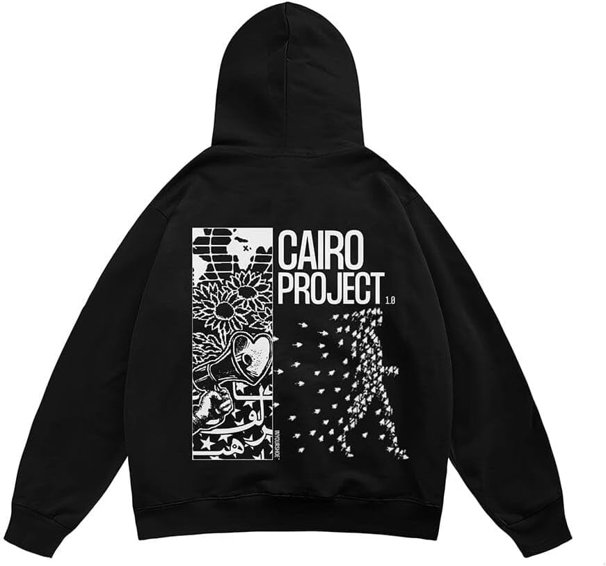 سعر ومواصفات ان يور شوز In Your Shoe Unisex Adult Oversized Hoodie Hooded Sweatshirt (B0HM3RLSWQ) على Amazon EG