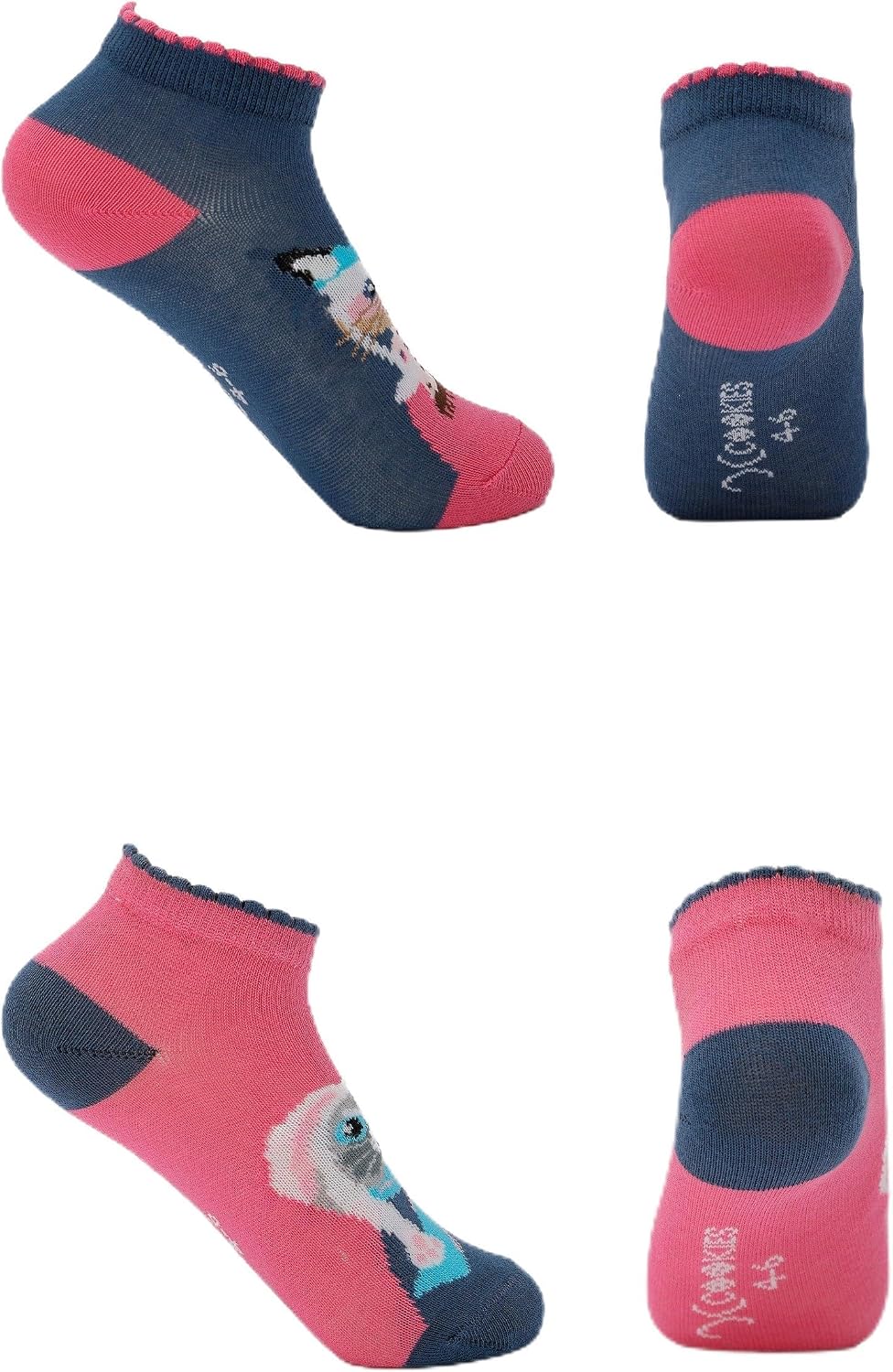 سعر ومواصفات كارينا جوارب بناتي مطبوعة - زوجان من الجوارب (عبوة من قطعة واحدة) (B0HMDDL3CJ) على Amazon EG
