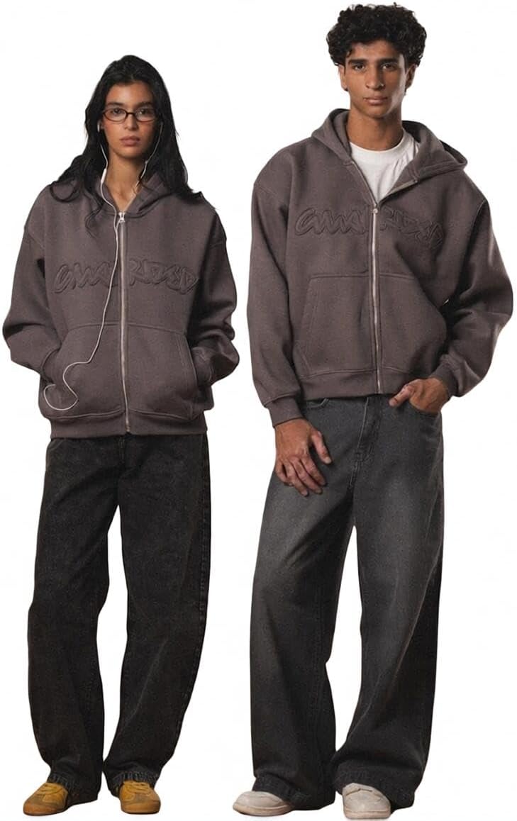 سعر ومواصفات In Your Shoe Unisex Adult Zip-Up Hoodie Hooded Sweatshirt (B0HM3VZFGC) على Amazon EG