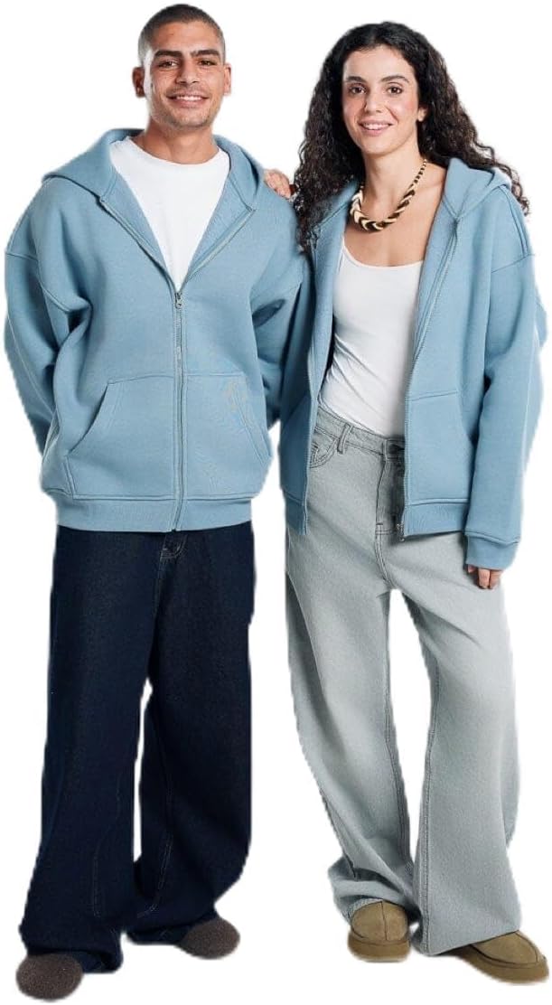 سعر ومواصفات In Your Shoe Unisex Adult Zip-Up Hoodie Hooded Sweatshirt (B0HM417PZD) على Amazon EG