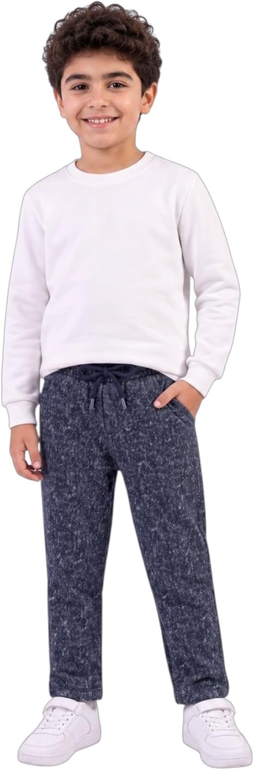 سعر ومواصفات Sikaaa Sika Cotton Straight-leg Pants For Boys-Black-8 Years (B0HLXRV3XG) على Amazon EG