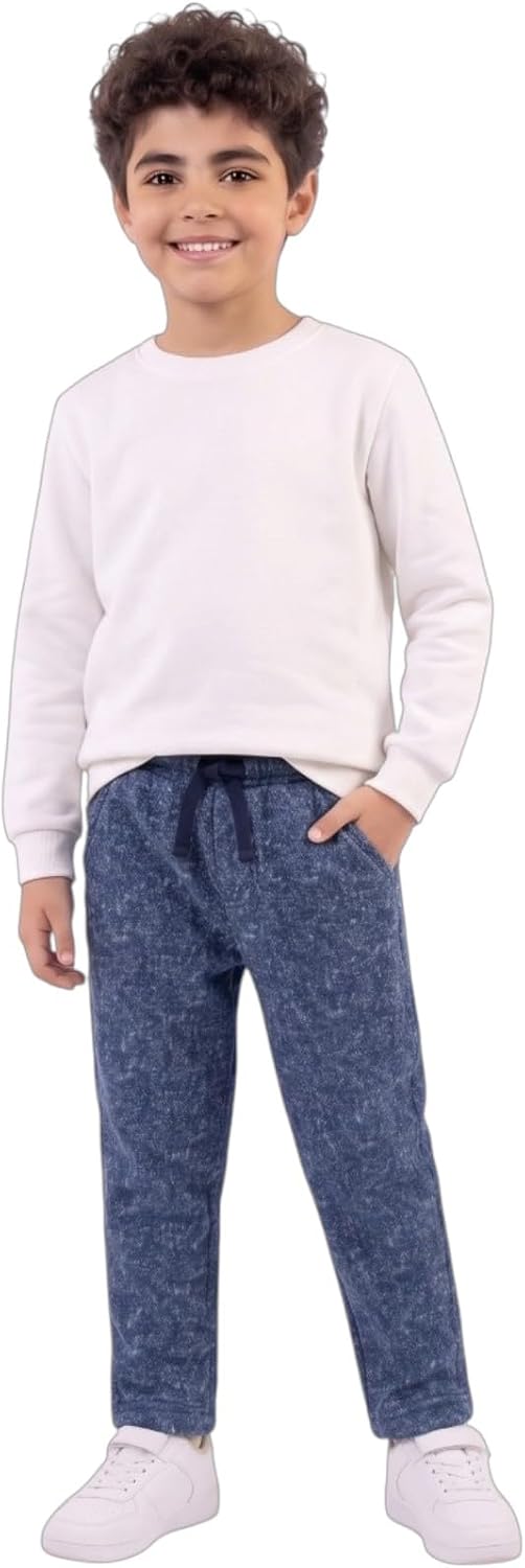 سعر ومواصفات Sika Cotton Straight-leg Pants For Boys-Blue-8 Years (B0HLXVM36T) على Amazon EG