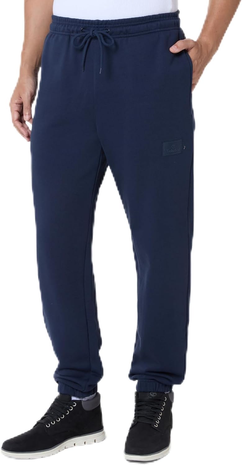 سعر ومواصفات Timberland Men's Silicon Badge (Lb) Sweatpant - Blue - 2XL (B0H5Q82W5B) على Amazon EG