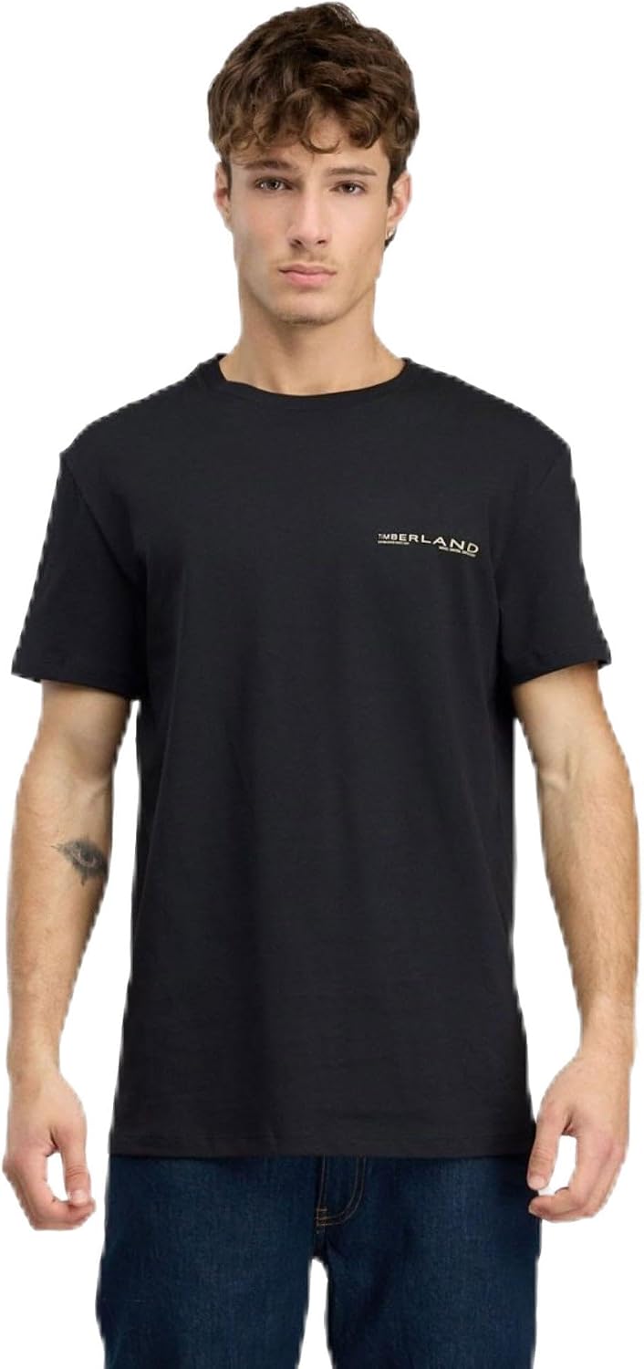 سعر ومواصفات Timberland Mens Men's Y2K Lock Up Back Logo Ss Tee T.Shirts (pack of 1) (B0HLZXSWCW) على Amazon EG