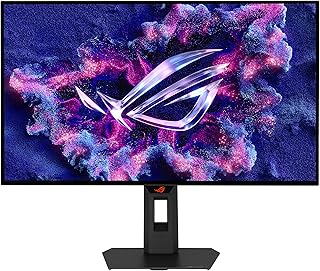 سعر ومواصفات اسس شاشة العاب روج ستريكس OLED XG27AQWMG 27 انش 1440p ترو بلاك جلوسي™ تاندم، 280 هرتز، 0.03 مللي ثانية، مستشعر تقارب نيو، اسس OLED كير برو، شاشة فيسا HDR - اسود (B09CD57PMJ) على Amazon EG