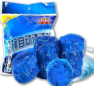سعر ومواصفات أقراص تنظيف المرحاض - حافظ على حمامك منتعشًا بدون مجهود مع 10 عبوات من أقراص تنظيف المرحاض القوية التي تزيل البقع والروائح (1 عبوة) (B0FF5D1XM4) على Amazon EG