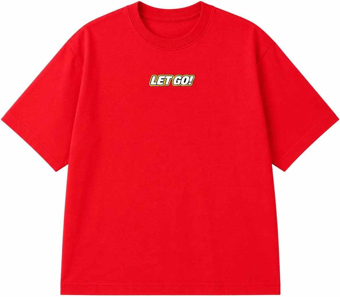 سعر ومواصفات بلوزة واسعة للأطفال بطباعة Let Go (B0H2FF75FT) على Amazon EG