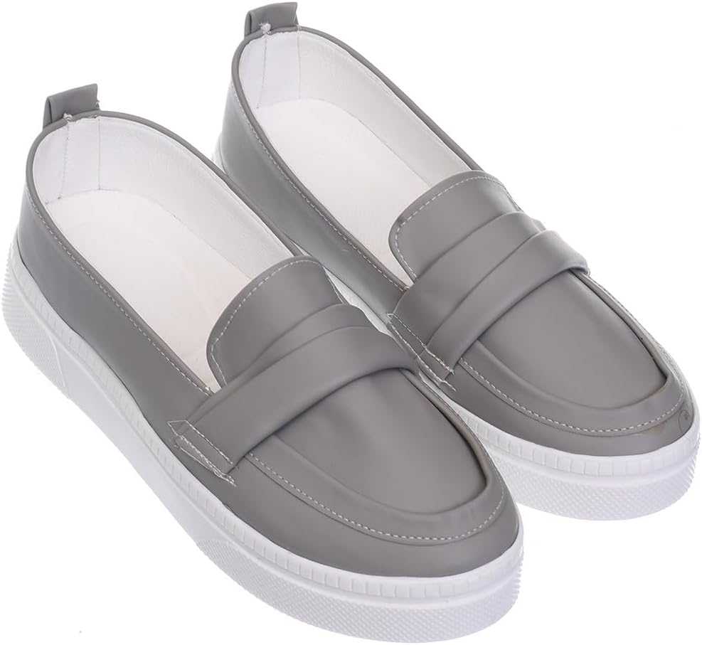 سعر ومواصفات بي اند دبليو حذاء رياضي للنساء B&W-W076-Grey (B0FXXRNPFN) على Amazon EG