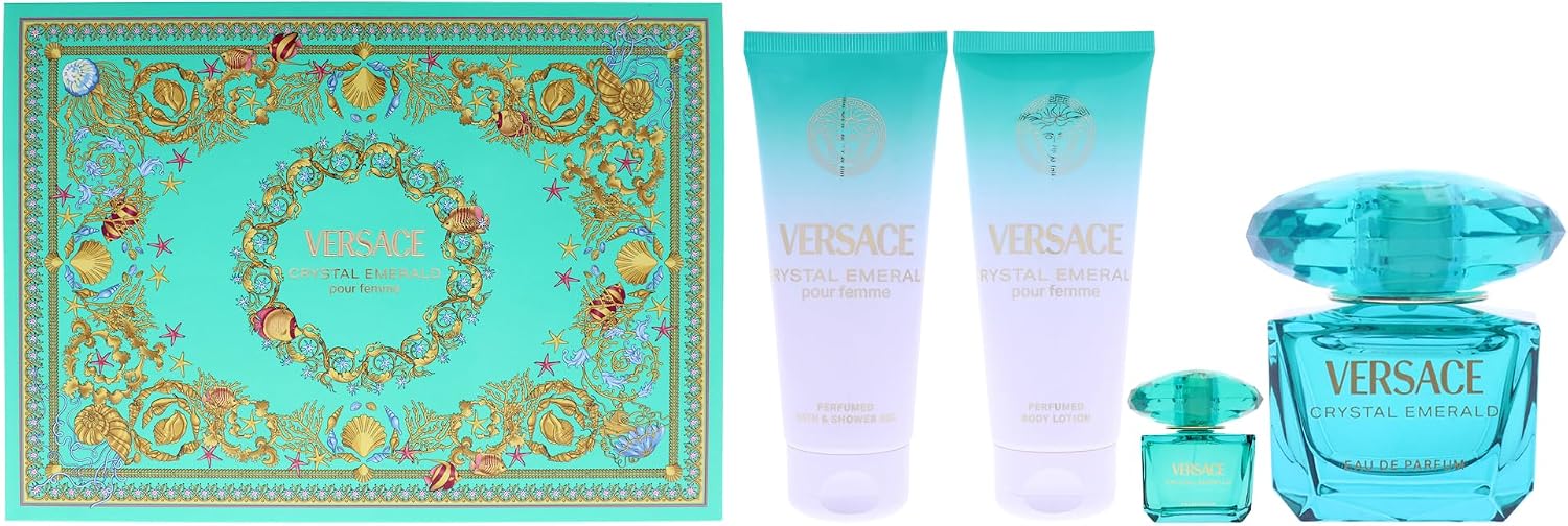 سعر ومواصفات فيرزاتشي مجموعة عطور كريستال اميرالد (B0HF5FNFJF) على Amazon EG