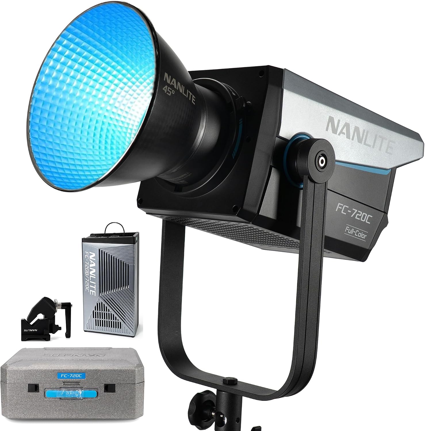 سعر ومواصفات نانلايت مصباح فيديو LED RGBW بقدرة 750 واط FC-720C (B0GF7LW6QP) على Amazon EG